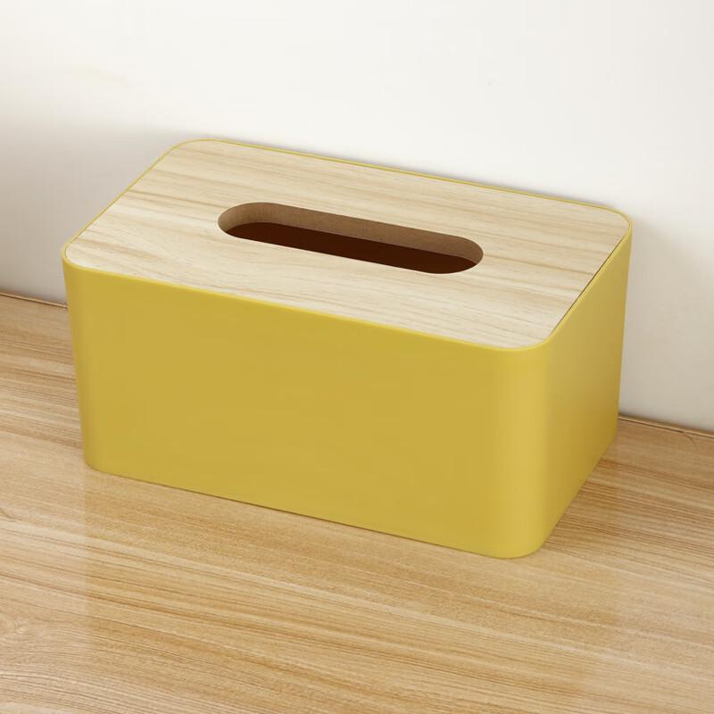 Japanese Style Wooden Lid Tissue Box
