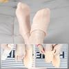 1 par de calcetines hidratantes de silicona para el cuidado de los pies, antisequedad de la piel, antigrietas, exfoliantes, eliminan la piel muerta y alivian el dolor