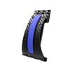 Adjustable Lumbar Support Back Stretcher Device with Massage Nodes for Spine Alignment and Posture Correction