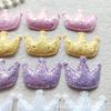 Sequin Crown DIY Hair Accessory & Badge Holder (4.3*3.3) - F352