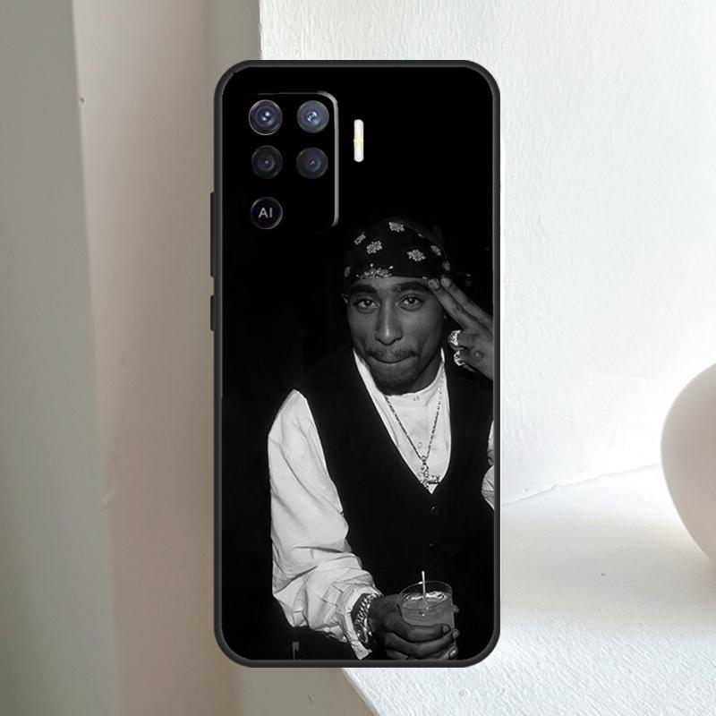 Rapper 2pac Singer Tupac For OPPO A78 A98 A18 A38 A58 A5 A6 Pro A15 A17 A57 A16 A76 A96 A54 A74 A94 A40 A60 A80 Case