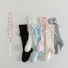 Children's Socks Spring and Autumn Style Princess Style Bow Calf Socks Girls Student JK Medium-sized Children's Stockings