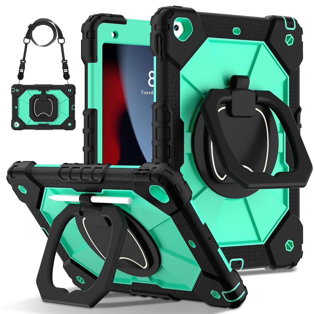Tablet Protective Case Suitable for iPad 10.2Inch 7Th()/8Th()/9Th () with Satchel Stand 12 Colors Available