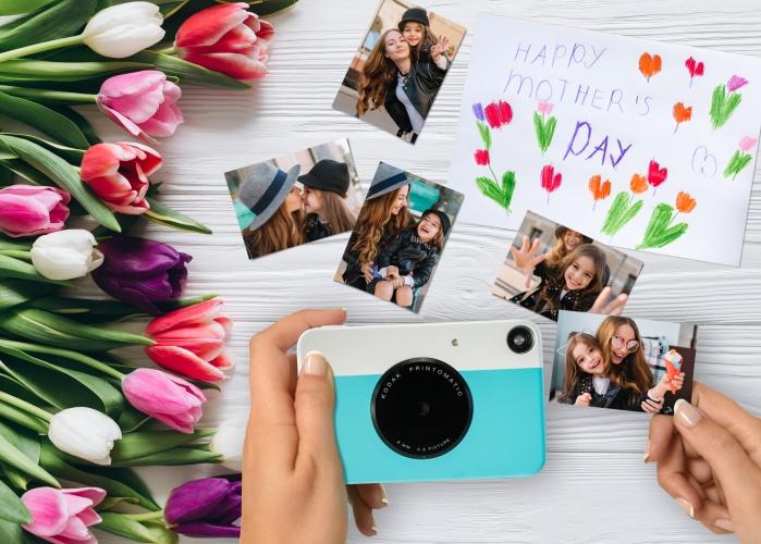 Kodak Printomatic Instant Print Camera, 2X3'', Blue