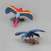 Pvc Highquality Parrot Decorations Featuring Gorgeous Blue And Red Bird Designs