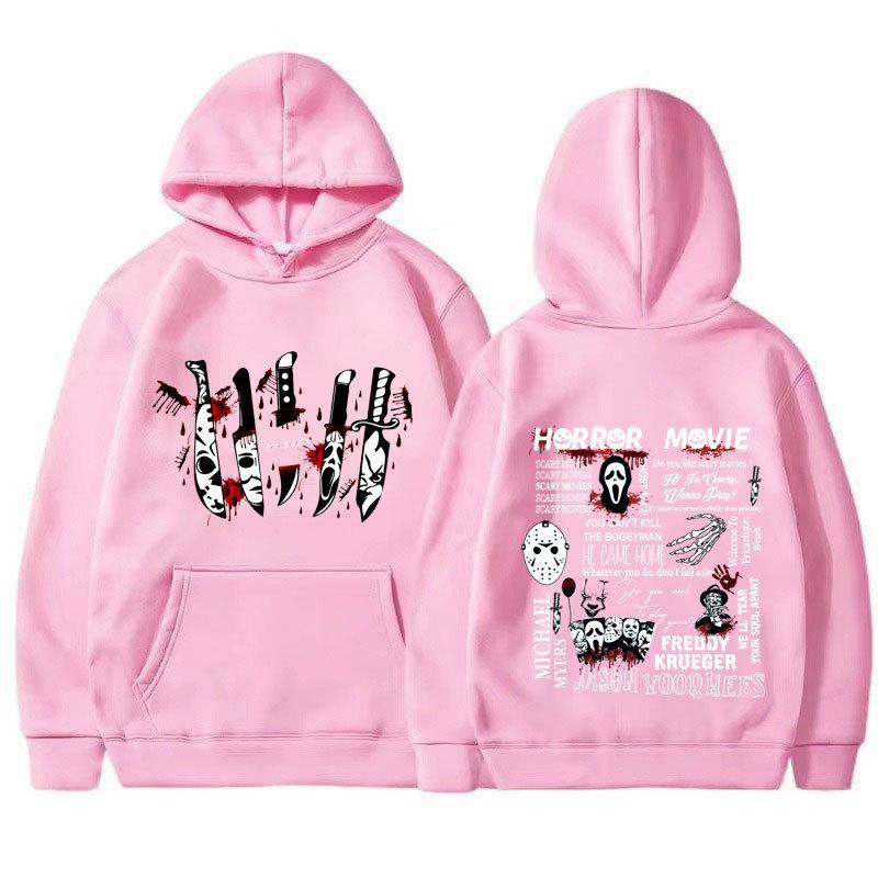 Přátelé Nůž Hororový Film Halloween Mikiny Ležérní Unisex Mikiny