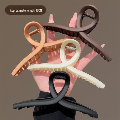 Pinza a chela extra large da 15 cm per donna - Stile 2025 per raccolti con capelli spessi con spedizione gratuita