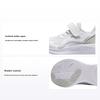 Li Ning Kids Comfortable Versatile Non-Slip Wear-Resistant Low-Top Running Shoes Kids Sneaker White Purple YKNU076-3