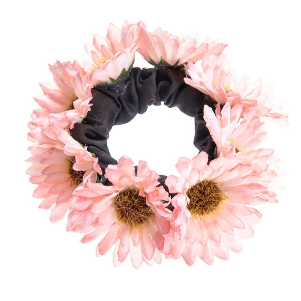 Sunflower Ponytail Headband With High-End Feel Carnival Headband Suitable For Party Fan Hair Accessories With Large Intestine Lo