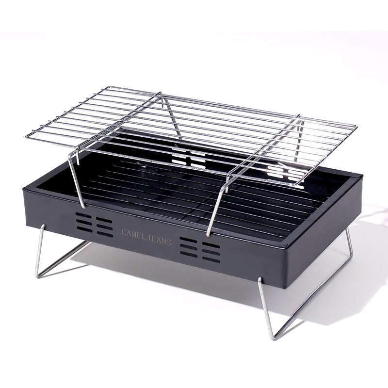 CAMELJEANS Portable Folding Charcoal BBQ Grill
