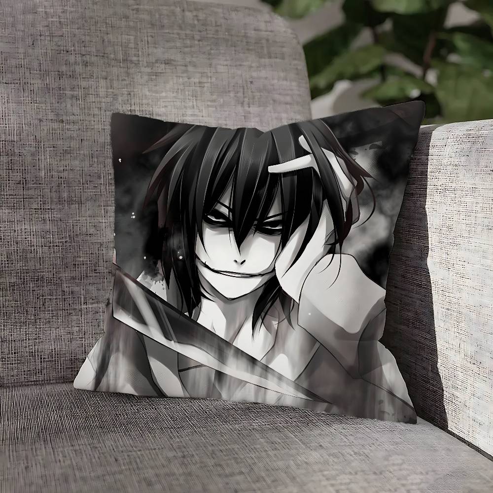 Creepy Urban Killer Jeff Pillow Case For Sofa Decor Car Office Room Printing Cushion Cover Decorations and Protector