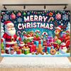 1pc2Dflat, Merry Christmas Santa Claus, for Living Room, Bedroom, Office Decoration, No Power Required - Wzy