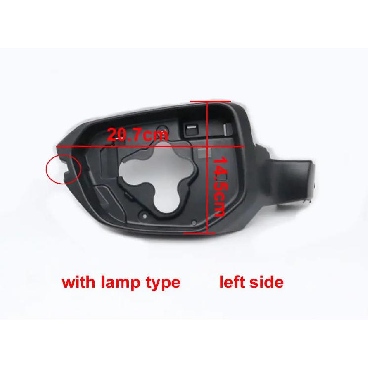 Autoteile für Honda Civic Nr. 10 2016 2017 2018-2021 Tür Seitenspiegel Sitz Spiegel dekorativer Ring Gehäuse Rahmen 1