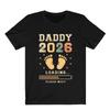 Daddy 2026 Loading Pls Wait Men Short Sleeve Shirts for Pregnancy Announcement Graphic Tshirt Fashion Casual Tshirts Mens Tee