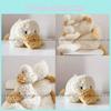 Duck Plush Cute Pillow With Soft Fabric For Kids Accessory Bedroom