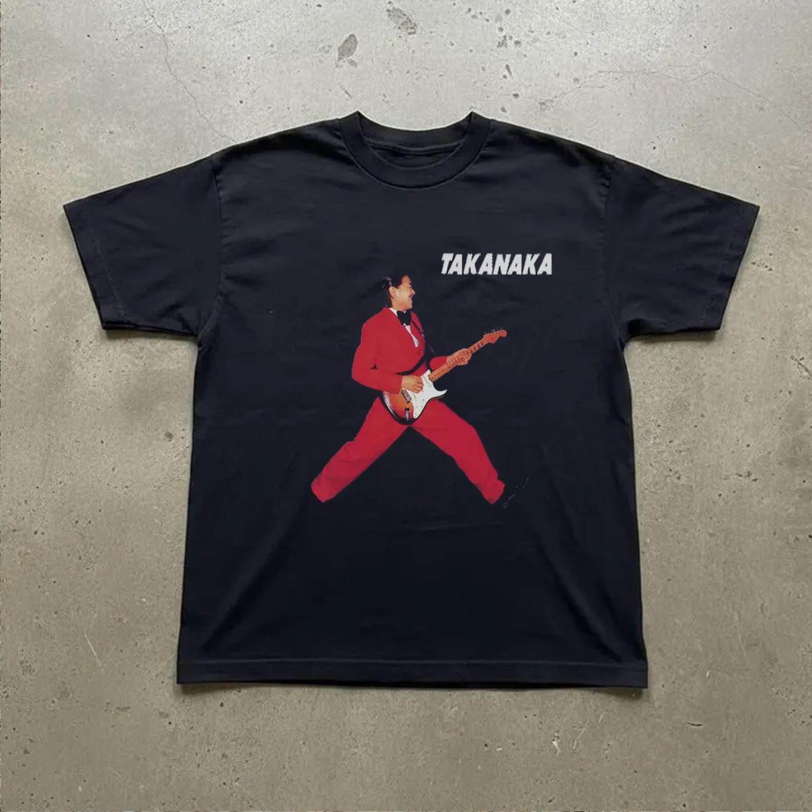Graphic Masayoshi Takanaka Shirt, Japanese jazz fusion rock tee, Bandtee unisex tee, 90sstyle, S