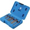 Jeu de forets de rivets hss 2,4 – 6,4 mm 15 pièces - bgs technic