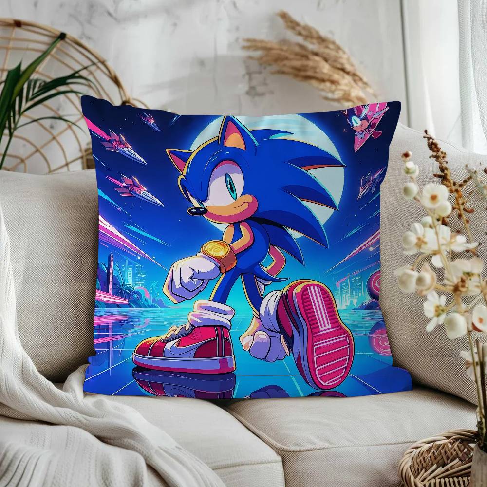 Кино S-Super-SonicS Кленовый дизайн Наволочка Декор Счастливый Осенний Урожай Праздничный Декор Наволочка 12x12Inch