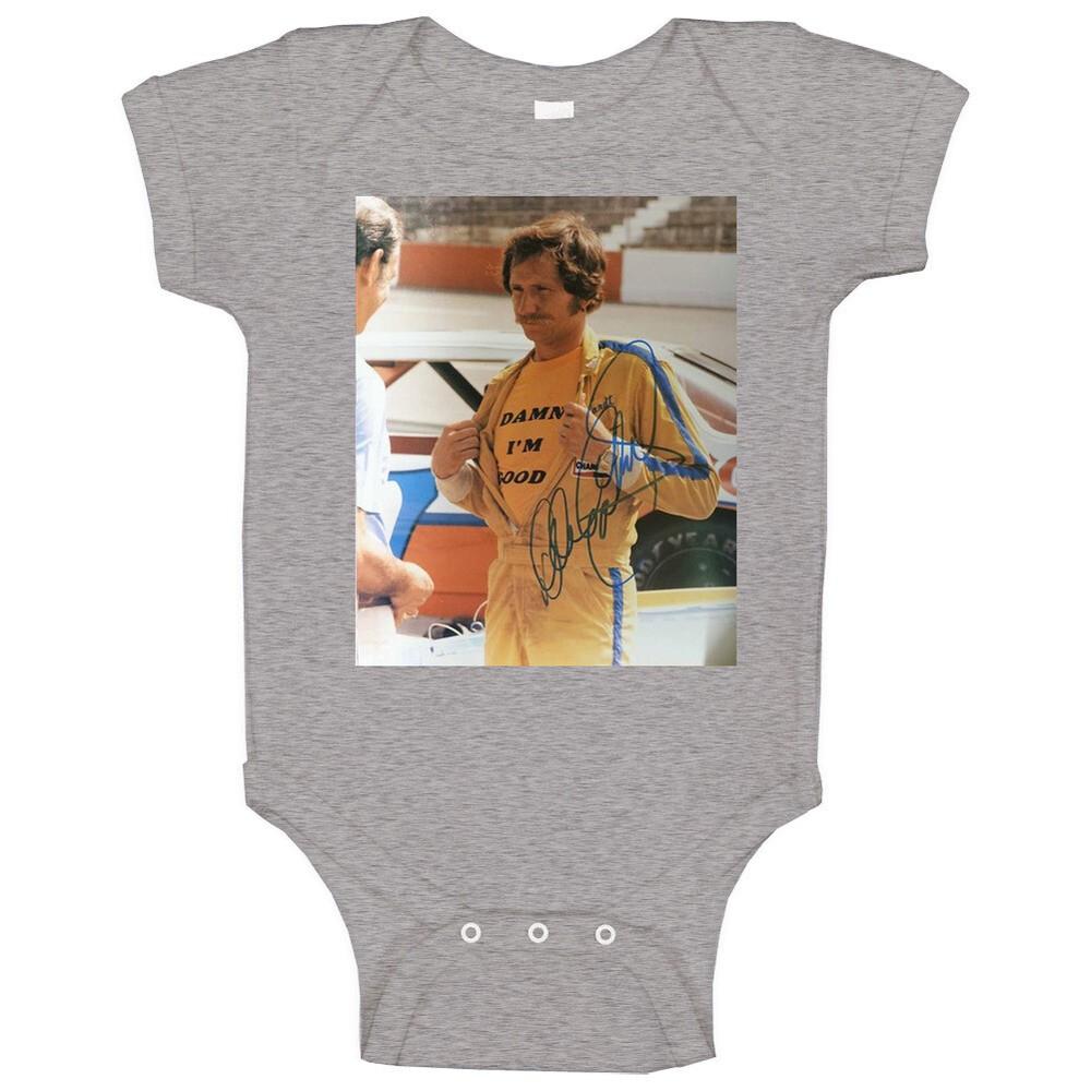 Dale Earnhardt Wearing Damn I'm Good Baby One Piece