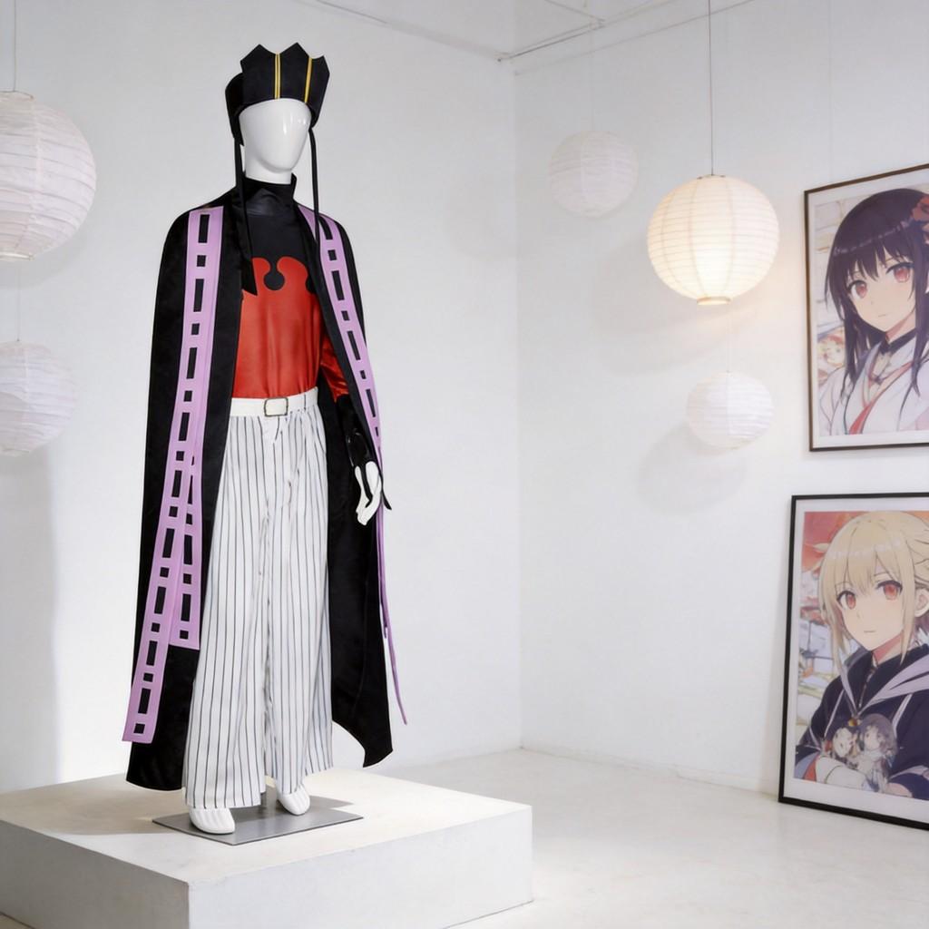 Demon Slayer Douma Zwölf Dämonen Cosplay Outfit Aus Polyester Für Anime-Conventions Und Events