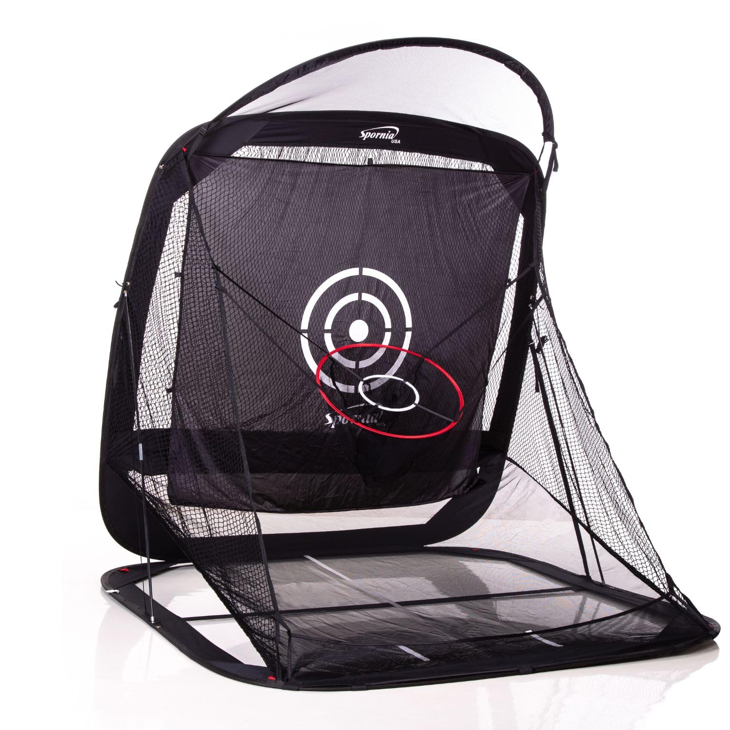 

Сетка для гольфа, годы надежной практики вождения и подхода дома. Легко устанавливается даже для новичков. Тренировочное оборудование. Размер Spornia [20 Spornia] чёрный