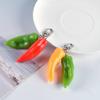 Chain Ring Fashion Chilli Garlic Keychain Bag Portable Pendant Hanging Handbag Holder Wallet Decoration for Woman Man