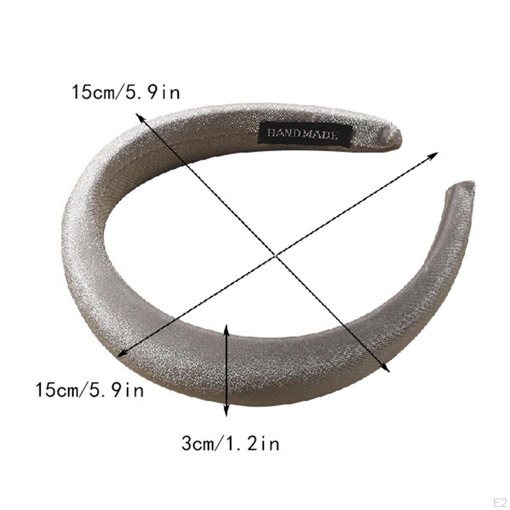 Classic Sponge Thick Hairbands Headwear for Women