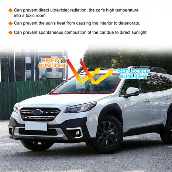 Car Sun Shade Windshield Window Sunshade Cover For Subaru Outback -24