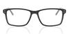 Full Rim Square Black Smartbuy Collection Coby A85 Fashion Unisex Eyeglasses