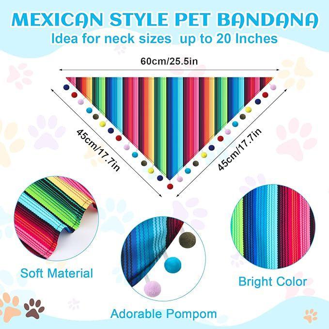 Pet hat triangle towel set cat hairball straw hat hairball saliva towel 2-piece set striped color triangle towel