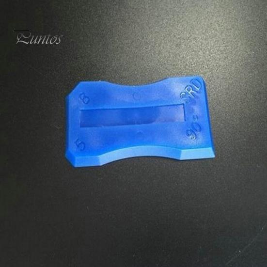 Grout Scraper 4 Pcs/Set Spatula Replaceable Hand Tool Sealant Plastic Glass Cement for Home