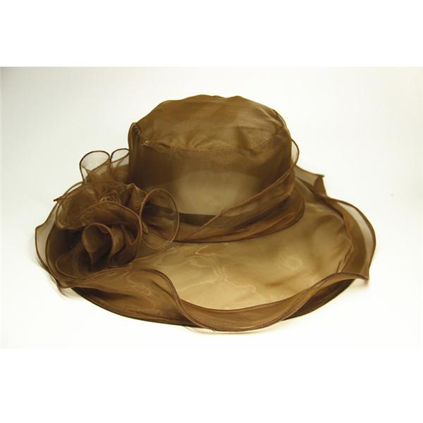 Lady Derby Dress Church Cloche Hat Bow Bucket Wedding Bowler Hats Derby Hat for Women Wide Brim Fedoras Formal Kentucky
