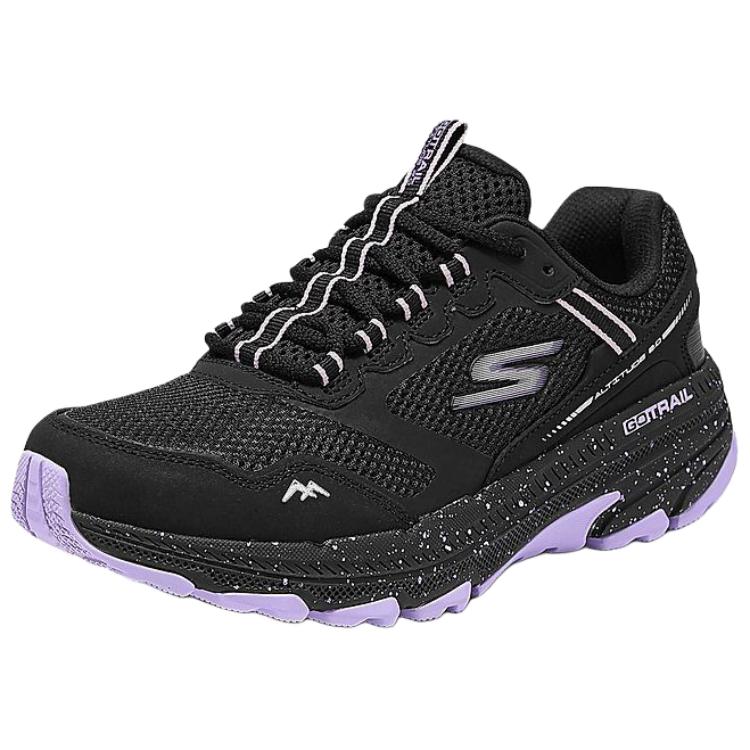Skechers Go Run Trail Altitude 2.0 Zapatillas de Running Cómodas de Caña Baja para Mujer Negro 129525C-BKLV