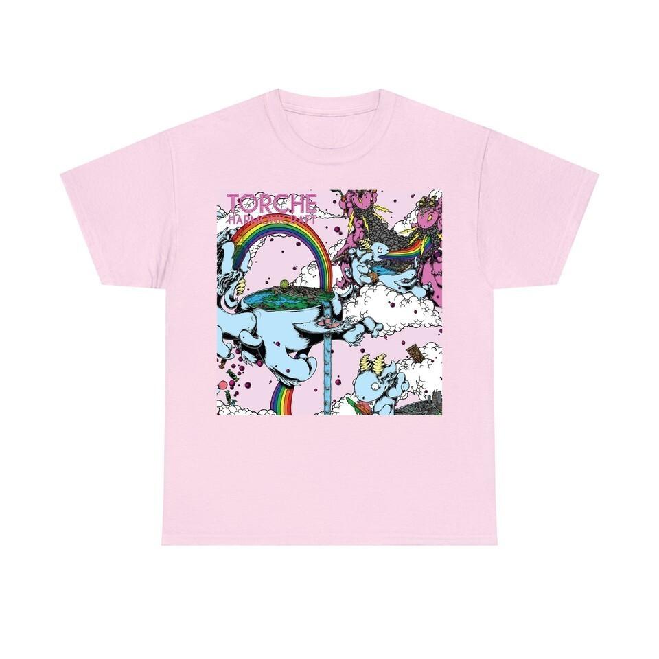 Torche band album Tshirt pink Short sleeve All Sizes S to 345Xl JJ4291 Unisex T-Shirt S