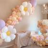 10Pcs Birthday Party Balloon Sunflowers Balloon Kindergarten DIY Ornament Children's Gift Birthday Wedding Decoration Balloons