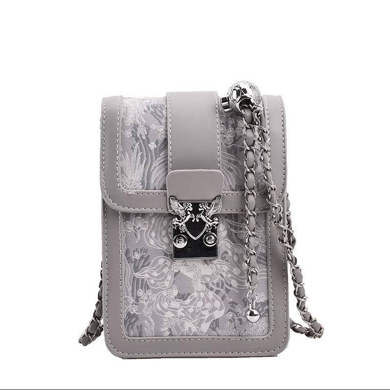 Premium Texture Small Bag Women's New Summer Versatile Messenger Bag Chain Shoulder Mobile Phone Bag