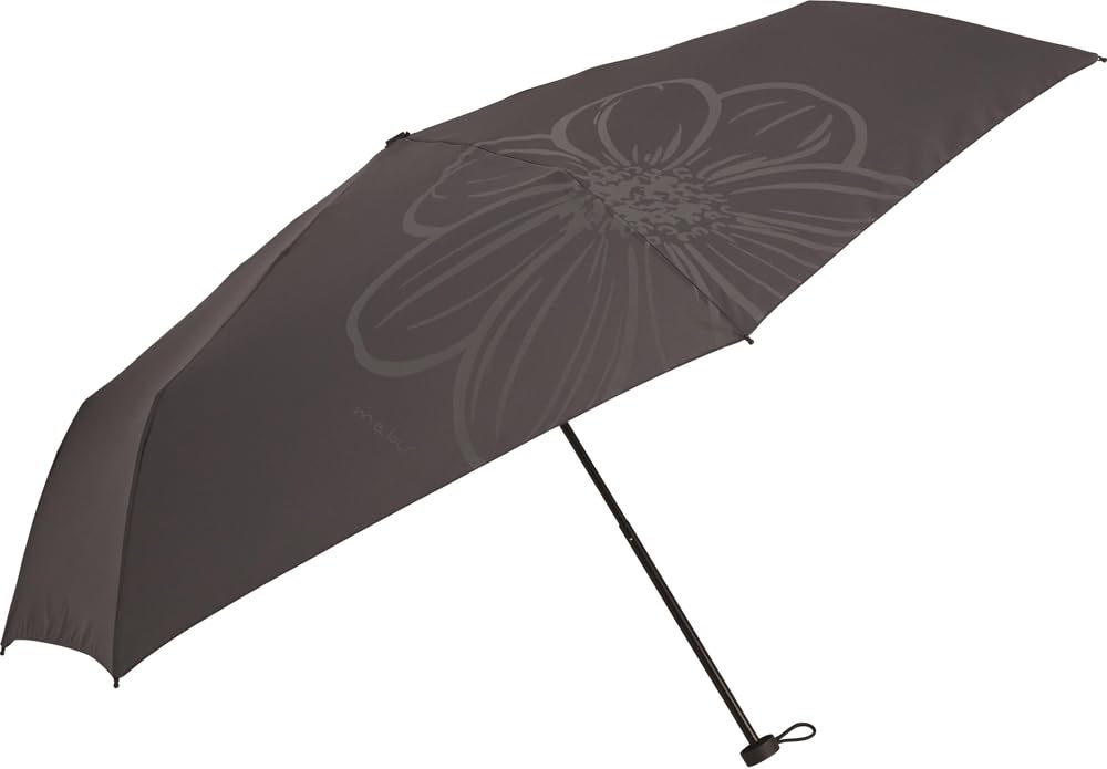 Mabu Folding Umbrella for Basic Light Multi Chocolate Cosmos Features UV and a lightweight floral Large suitable for Parasol/Rain Women, 55cm, Mini,