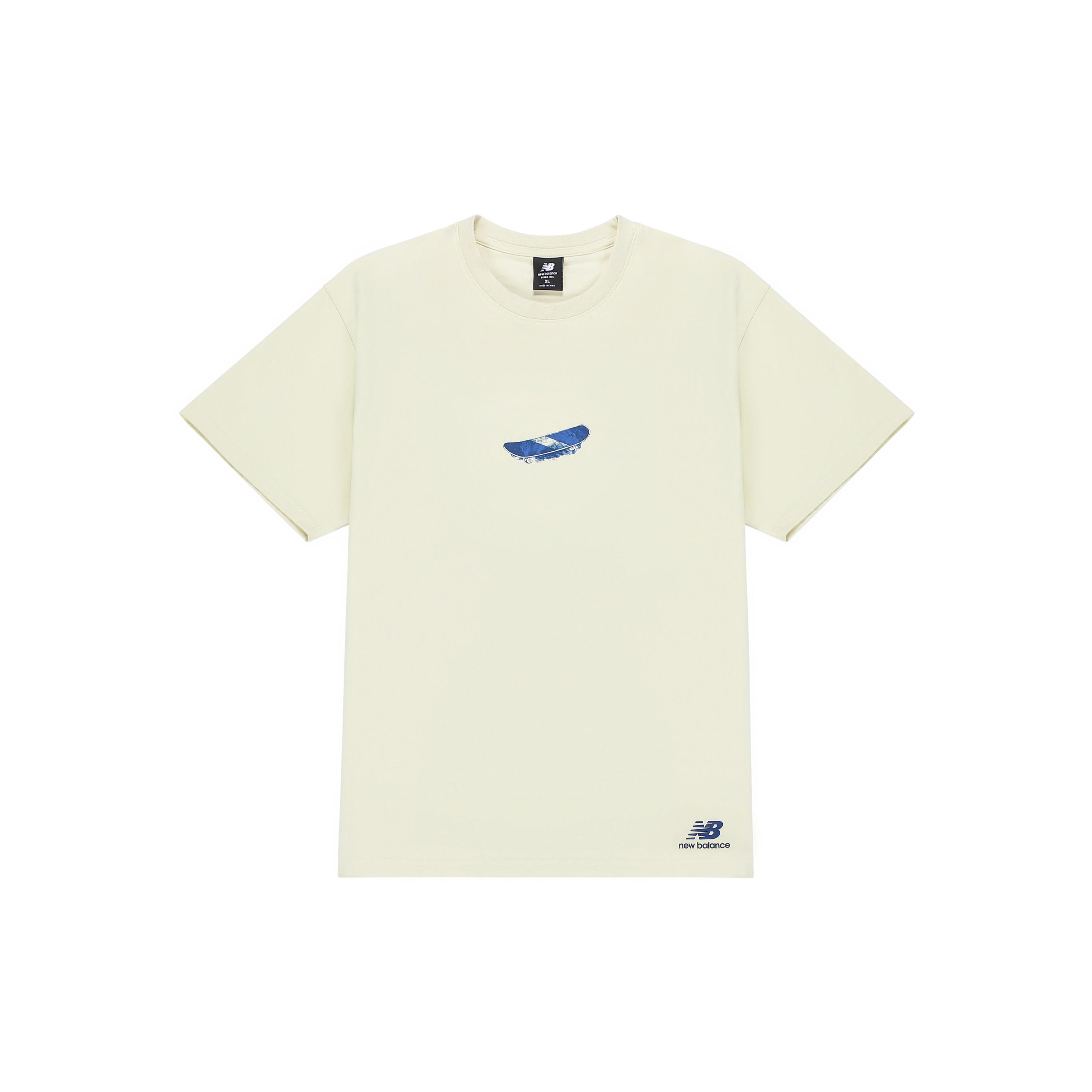 New Balance ANB SS22 Футболка Мужская Желто-зеленая AMT22376-CIW S