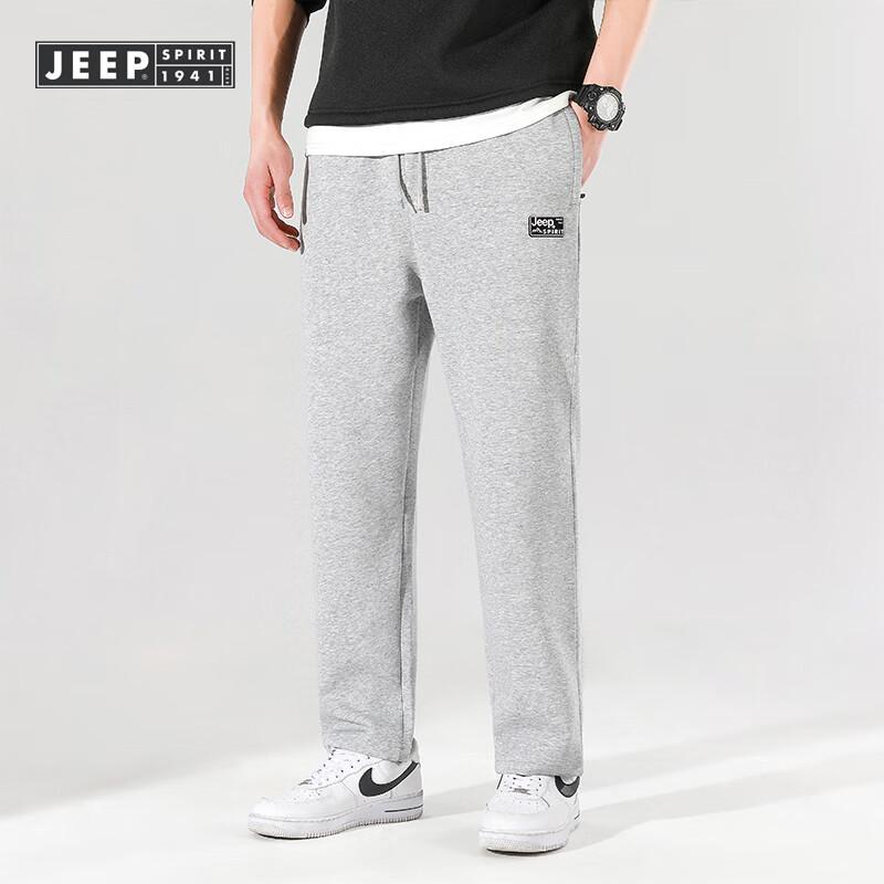 JEEP SPIRIT Men's Loose Fit Casual Outdoor Pants