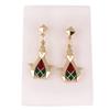 Genshin Impact Game Kaveh Earrings Dangle Ear Studs Fashion Women Girls' Earrings Charm Eardrop Pendant Jewelry Accessories