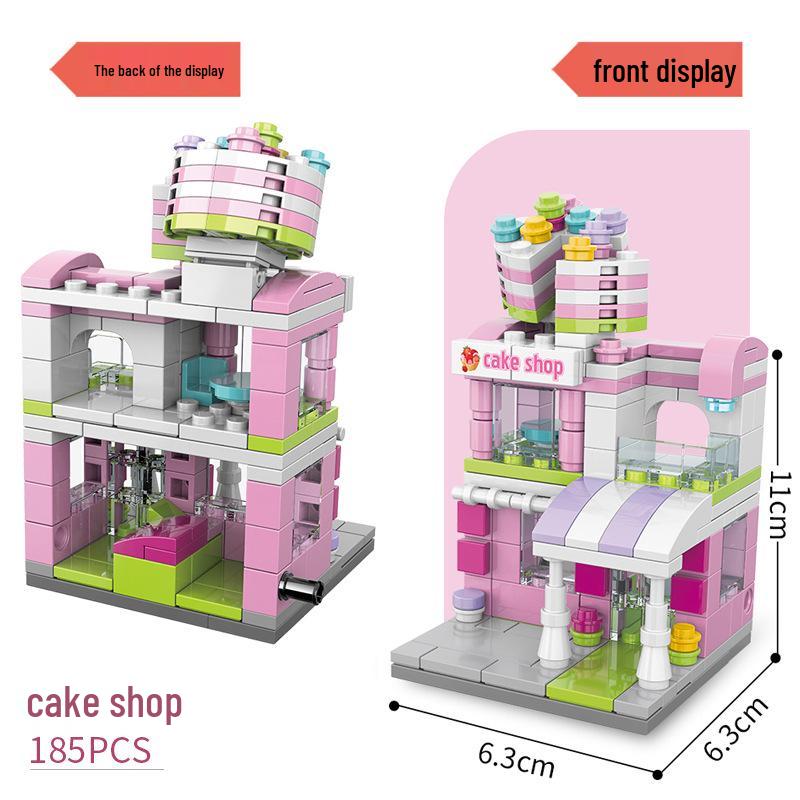 6-in-1 Kids' Building Block Set: Train, Robot, Tank, Police - Compatible Blocks for Boys & Girls