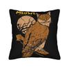 My Spirit Animal Funny Meowl Cat Owl Pillowcase Printed Cushion Cover Gift Meme Brainrot Throw Pillow Case Cover Home Zippered