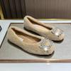 2025 Damen Winter Flauschige Samt-Loafer - Warme Slip-on Bohnenschuhe für Mütter