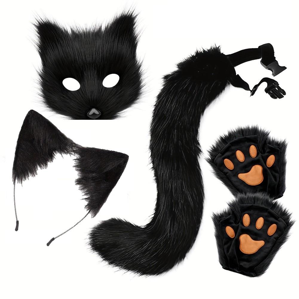 4-piece Cute Fox Role Playing Accessories Set - Great for Halloween and Christmas Masquerades, Halloween Costume