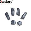 Car Seat Adjustment Switch Button Cover Trim For Hyundai Tucson    2024 Carbon Fiber Interior Mouldings Accessories