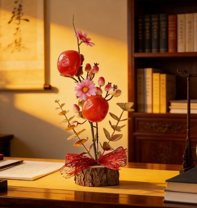 Modern Minimalist Style Plastic Tree Ornament for Festive For Tabletop Decoration Suitable for Seasonal and New Year Holiday Use