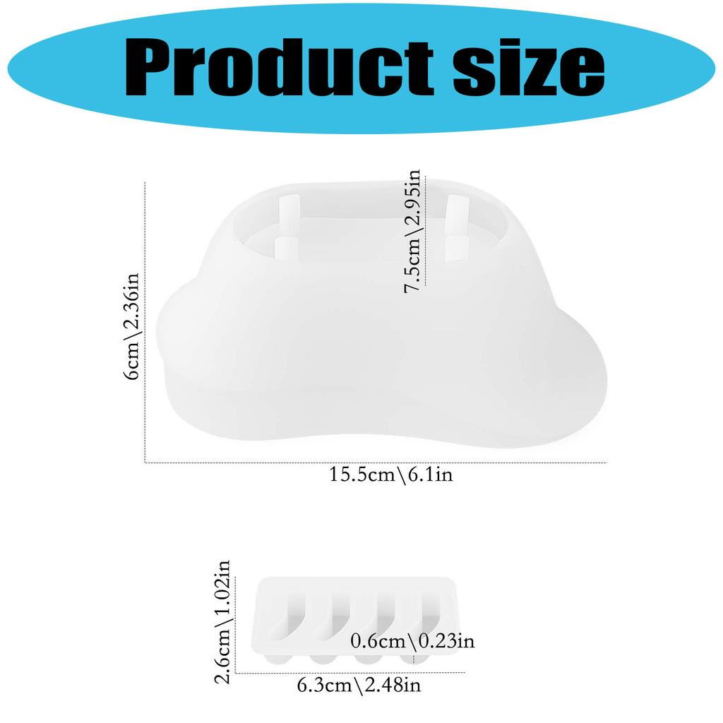 Creative Silicone Candle Crafting Mould Safe Bath Tub Decoration Tool Romance Atmospheres Creator