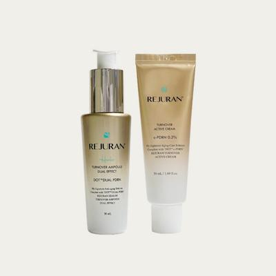 Healer Ampoule Season 2 Turnover Dual Effect 30ml + Rejuran Healer Cream Season 2 Turnover Active 50ml