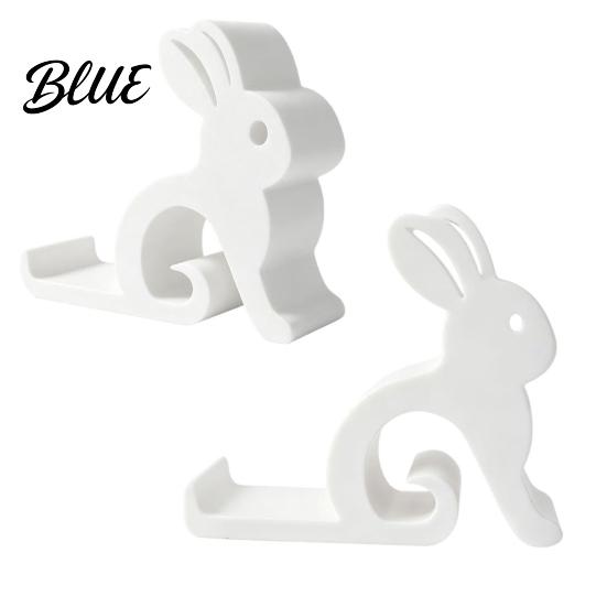 Bunny Shape Mobile Phone Holder Cute Rabbit Holder 3D Printed Cell Stand Creative Universal Hands-Free Desktop Mount for Smartphones Stand