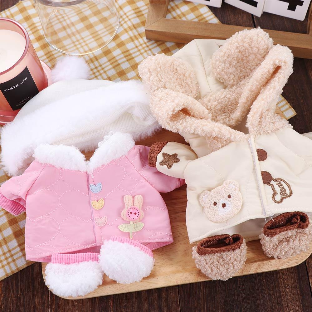 Multi Color Doll Clothes Dress Coat Cotton Doll Outfit Dress  Kids Girls Toys